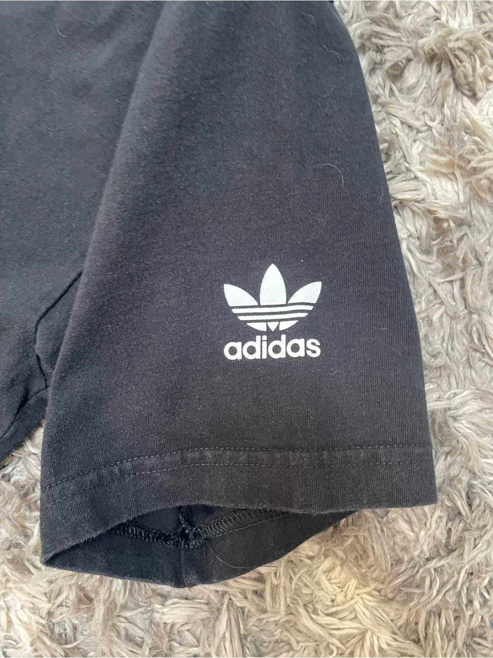 Adidas Skeletreffy Graphic T-Shirt Size M Black